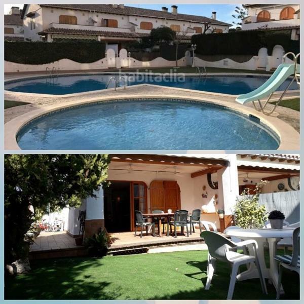 Wonderful Beach House With 2 Pools Villa Calafell Exteriör bild